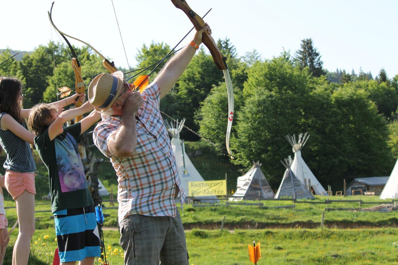Village Tipi La Feclaz Ngoại thất bức ảnh