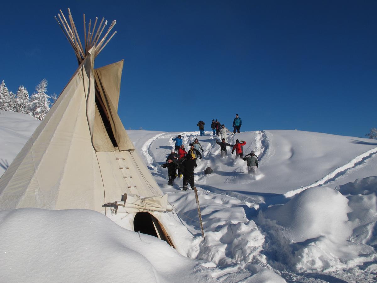 Village Tipi La Feclaz Ngoại thất bức ảnh