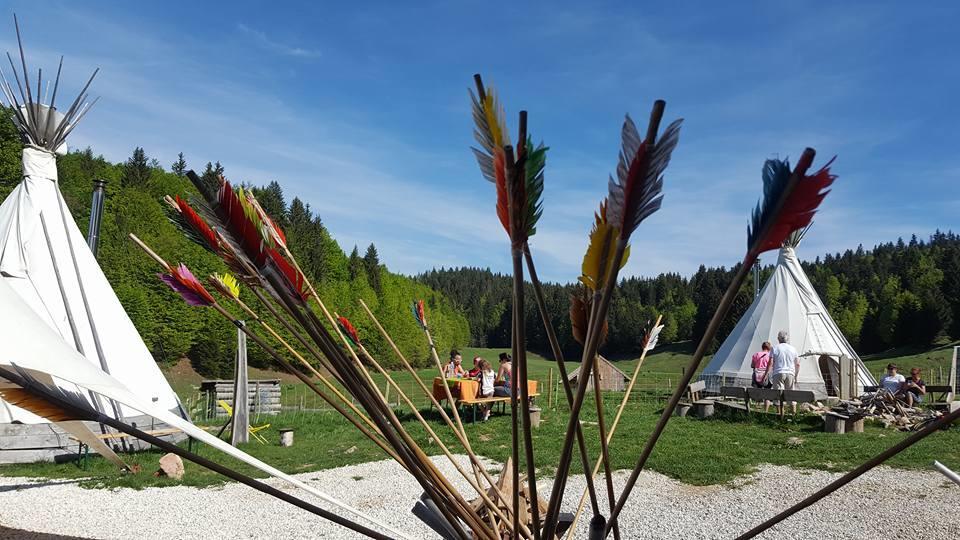 Village Tipi La Feclaz Ngoại thất bức ảnh