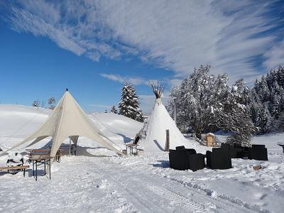 Village Tipi La Feclaz Ngoại thất bức ảnh