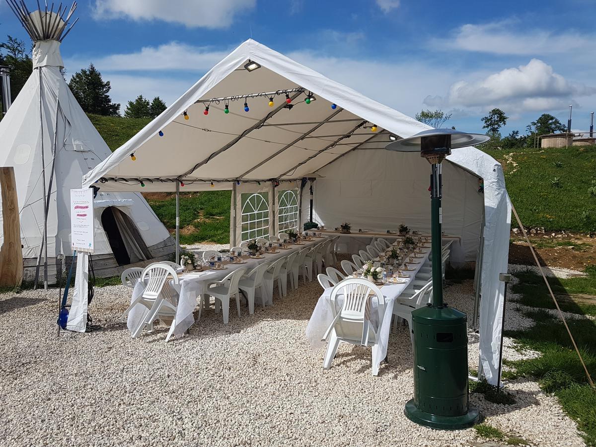 Village Tipi La Feclaz Ngoại thất bức ảnh