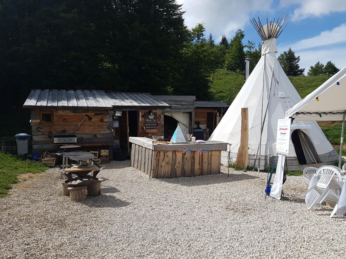 Village Tipi La Feclaz Ngoại thất bức ảnh